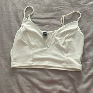 Shein White crop top